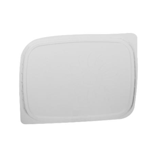 Plastlåg Rektangulær 108 x 81 mm PP til salatbæger pp (1000 stk)